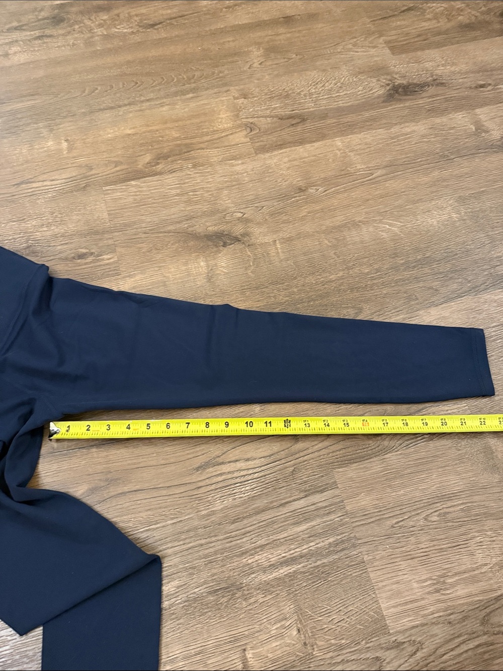 Athleta Navy High-Rise Elation 7/8 
Leggings Size Small NWT - Picture 5 of 6
